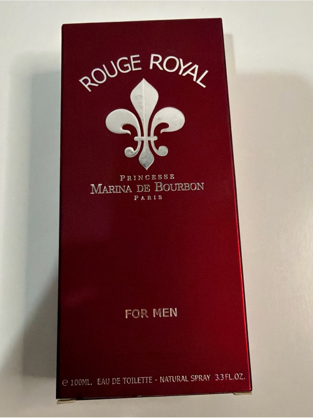 Rouge Royal Eau de Toilette for Men - Red